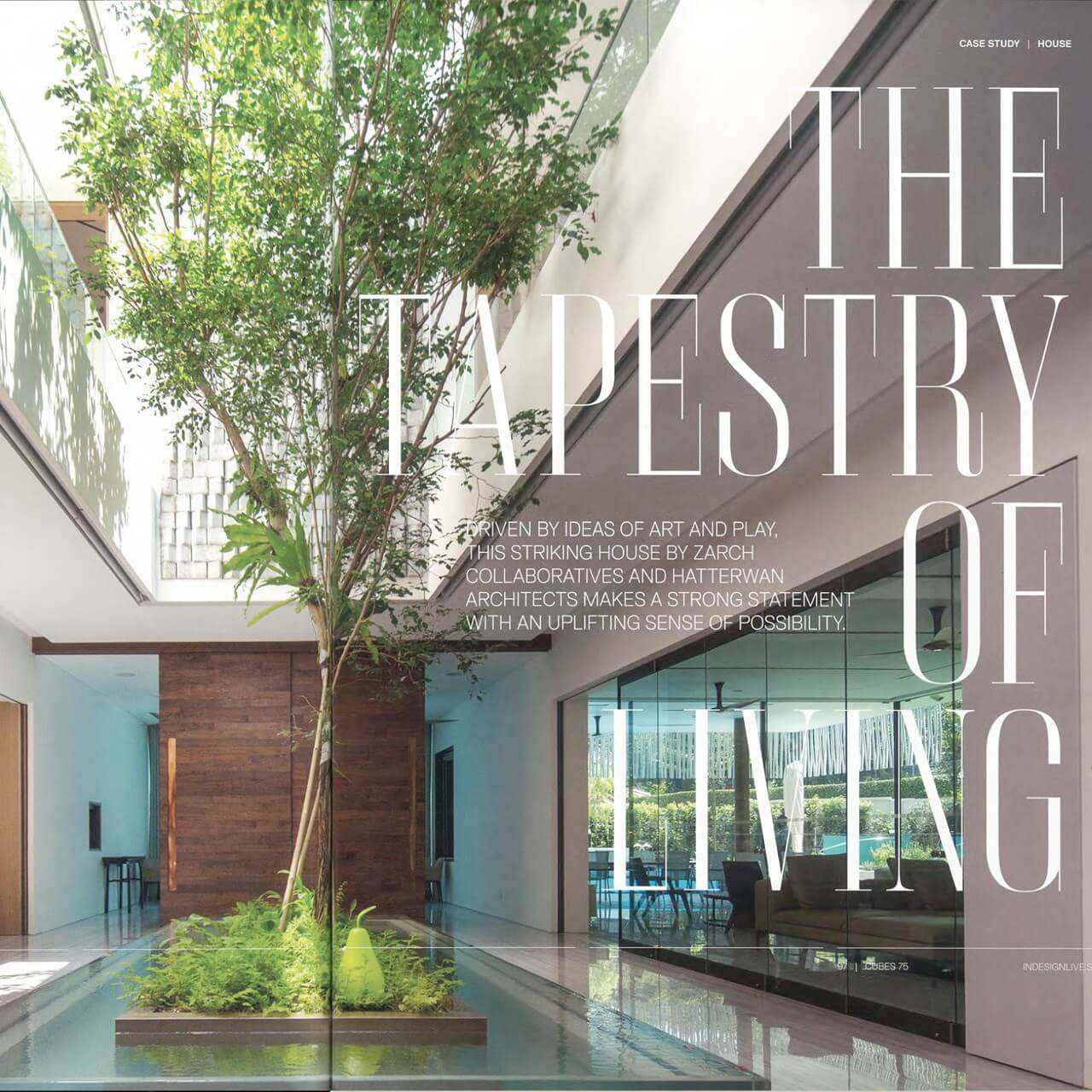 Ficus House - Cubes Magazine Aug sept 2015