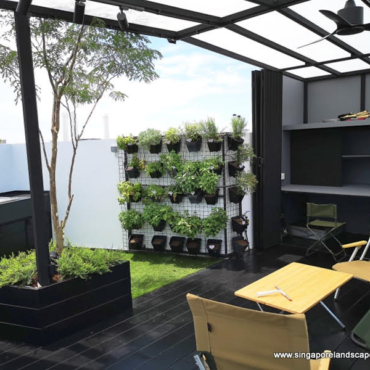 Camping in the Sky – Penthouse Rooftop Garden Project Images