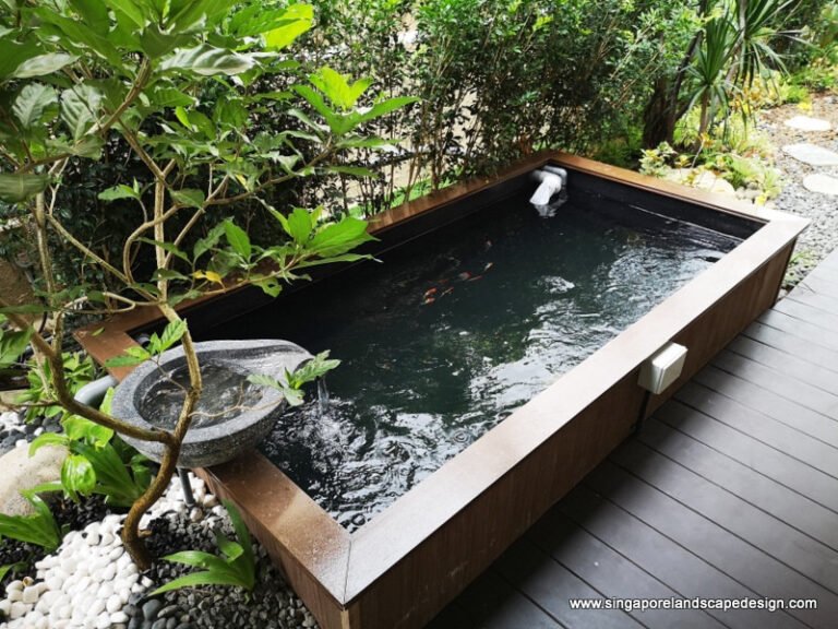 Lentor Way Semi-D: A Tranquil Landscape by Singapore Landscape Design